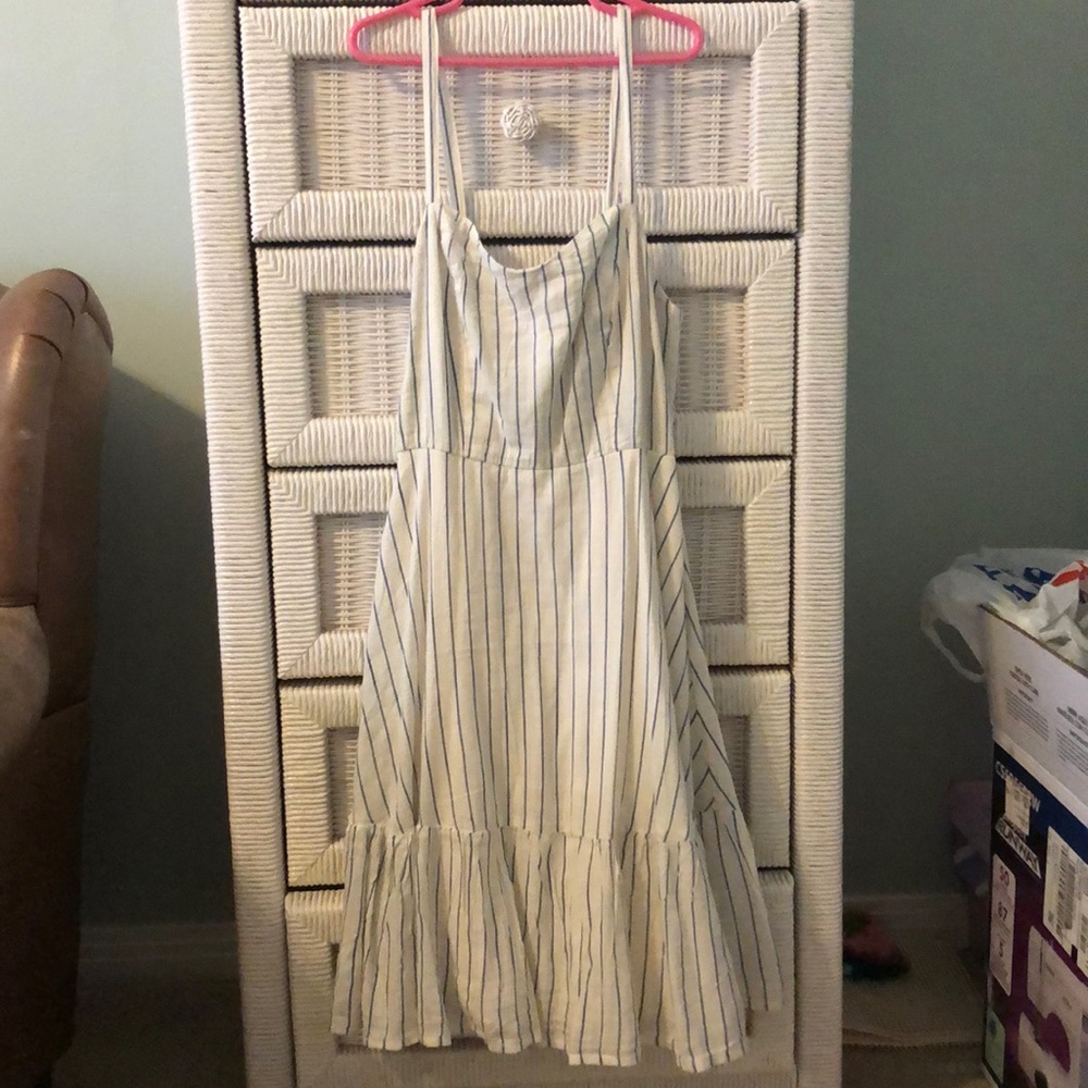 Striped cami dress